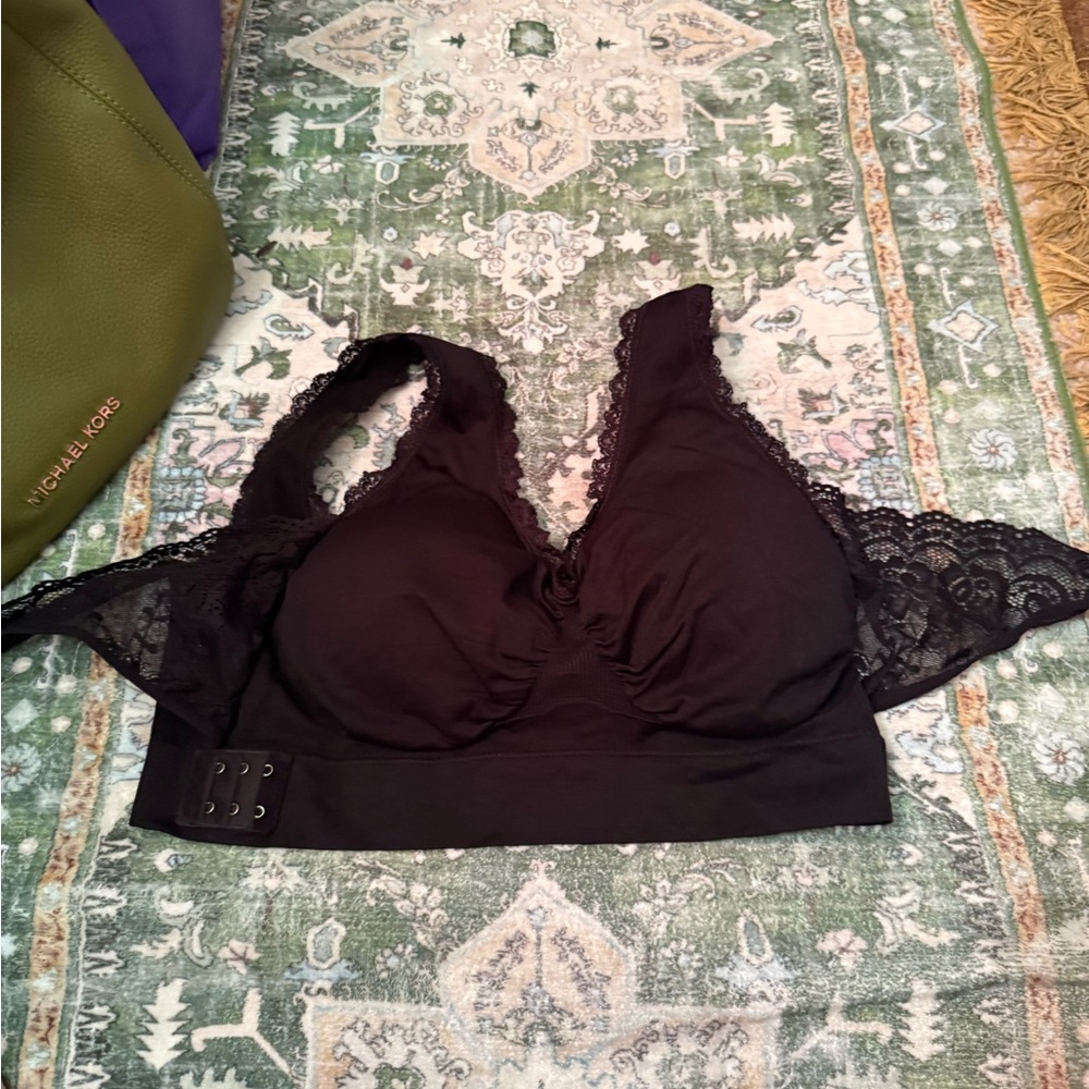 Black Lace Women's Bralette